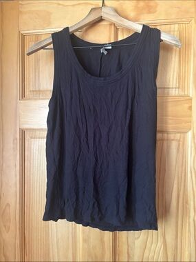 Threads 4 Thought Black Ribbed Tank Top